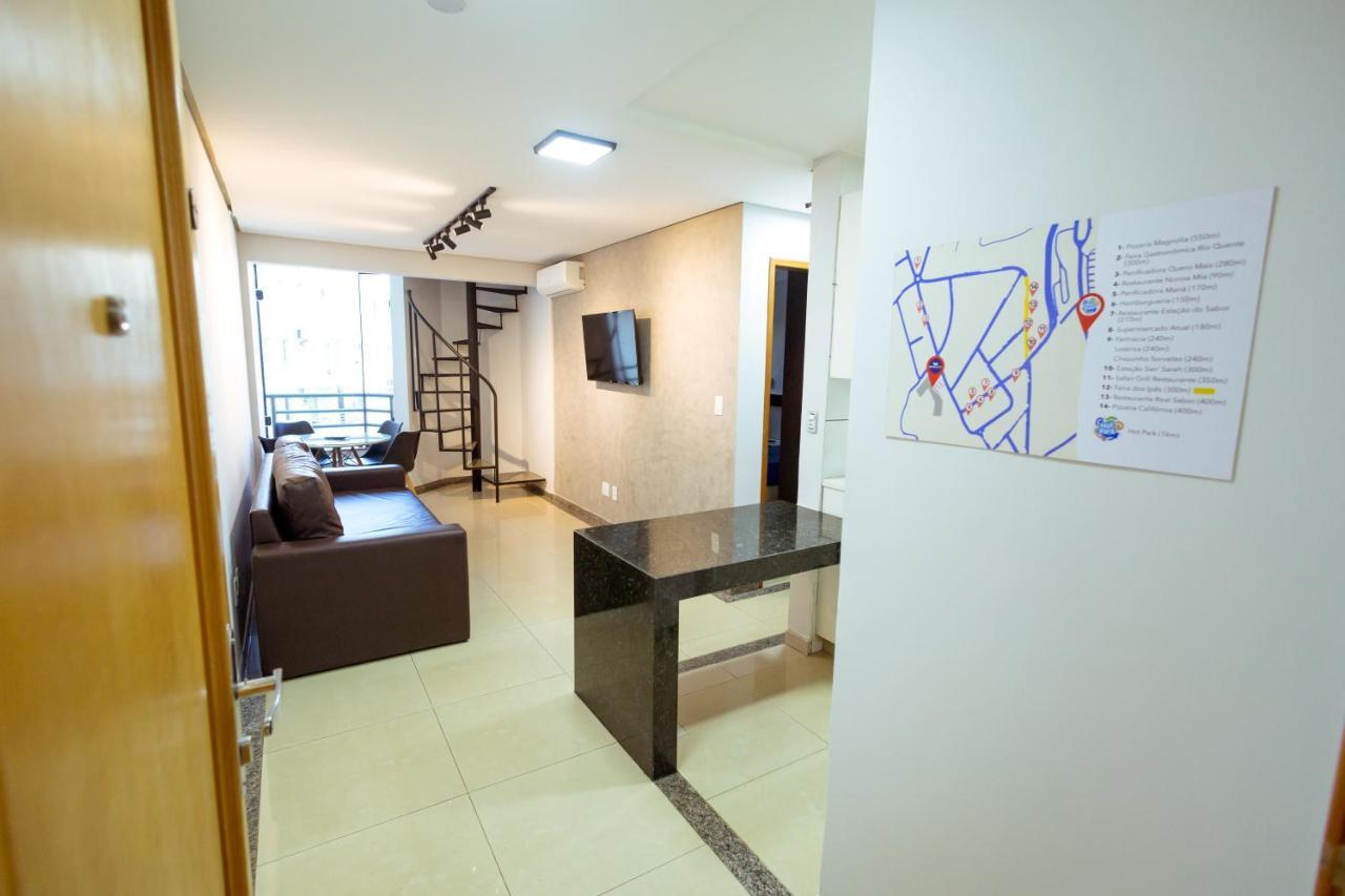 Thermas Paradise - Rio Quente- Duplex 3 Quartos Com Hidromassagem Kültér fotó