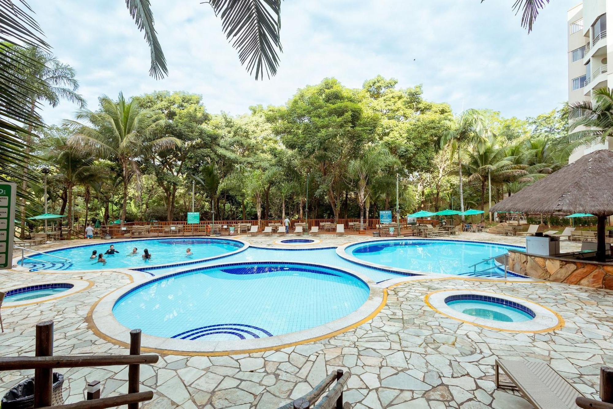 Thermas Paradise - Rio Quente- Duplex 3 Quartos Com Hidromassagem Kültér fotó
